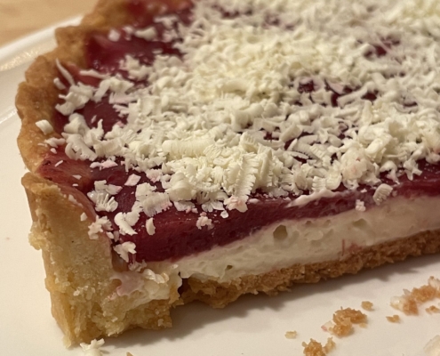 Spaghettieis-Kuchen