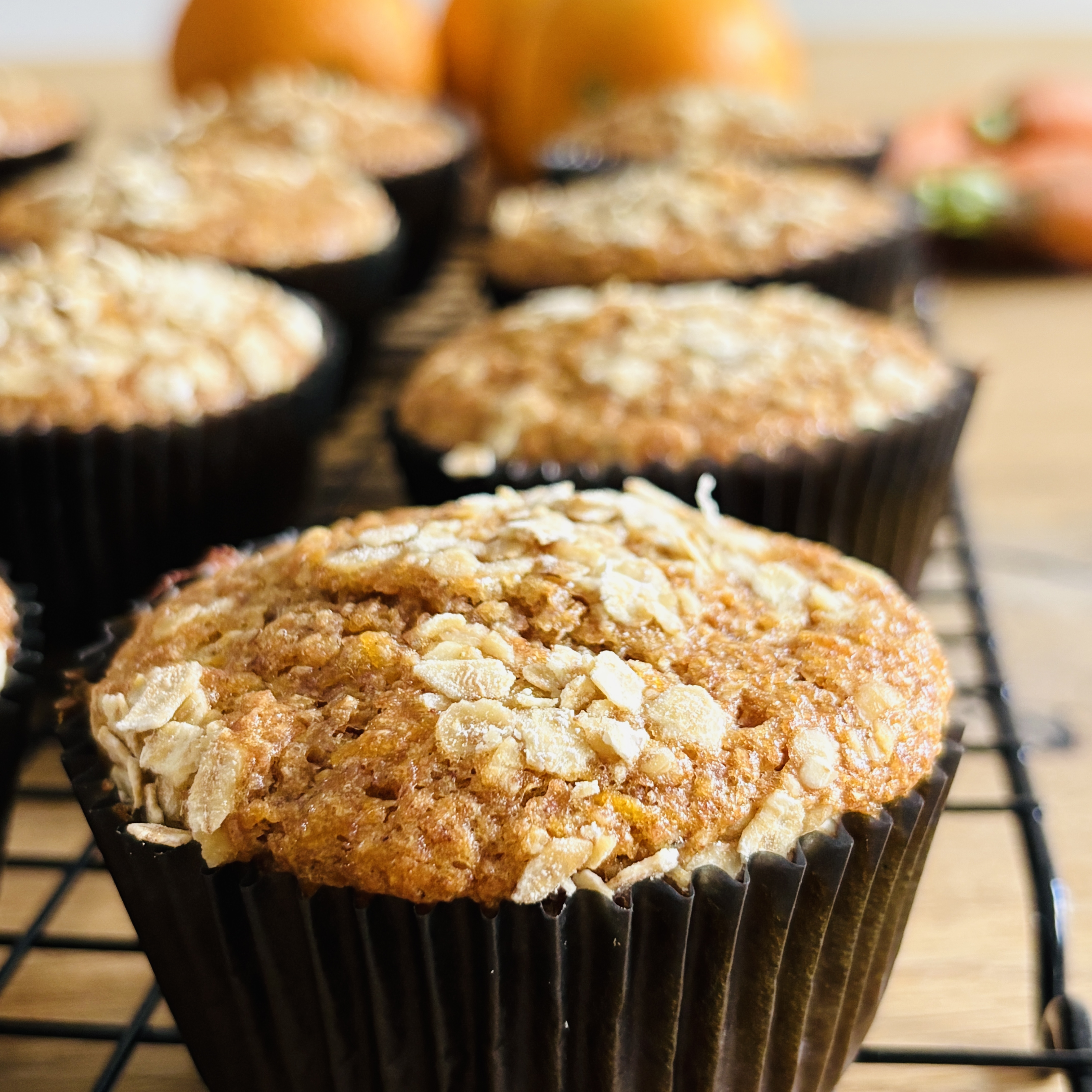 Whole-Grain-Orange-Carrot-Muffins wie bei Tim Hortons